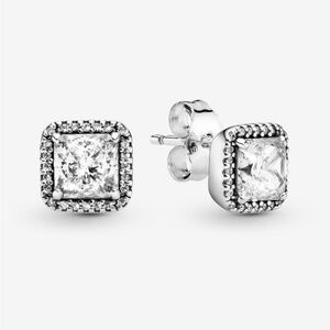 Pandora Sparkle Halo Stud Earrings